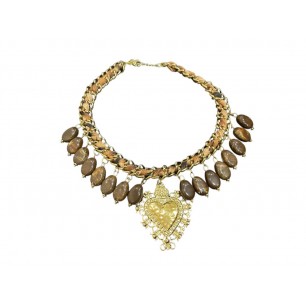 Colier Savanna Kiss Brown
