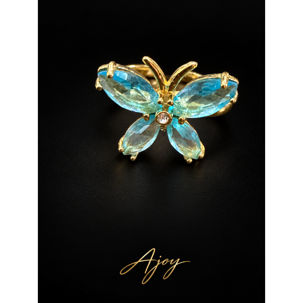 Inel Butterfly Kiss Turquoise Inel Butterfly Kiss Turquoise