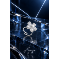 Inel Glass Garden Silver
