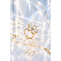 Inel Glass Garden Gold