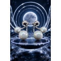 Cercei Pearl Avenue Silver