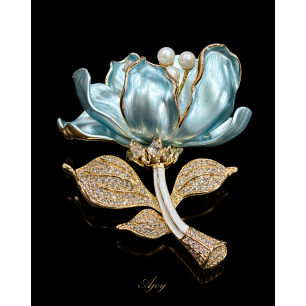 Broșă Petali di Cielo