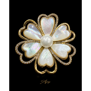 Broșă Floral Touch