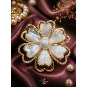 Broșă Floral Touch