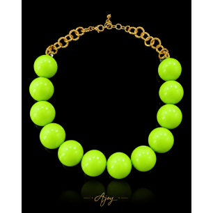 Colier Candy Orbit Verde