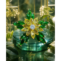 Broșă Lime Petal