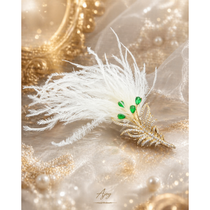 Broșă Floating Grace