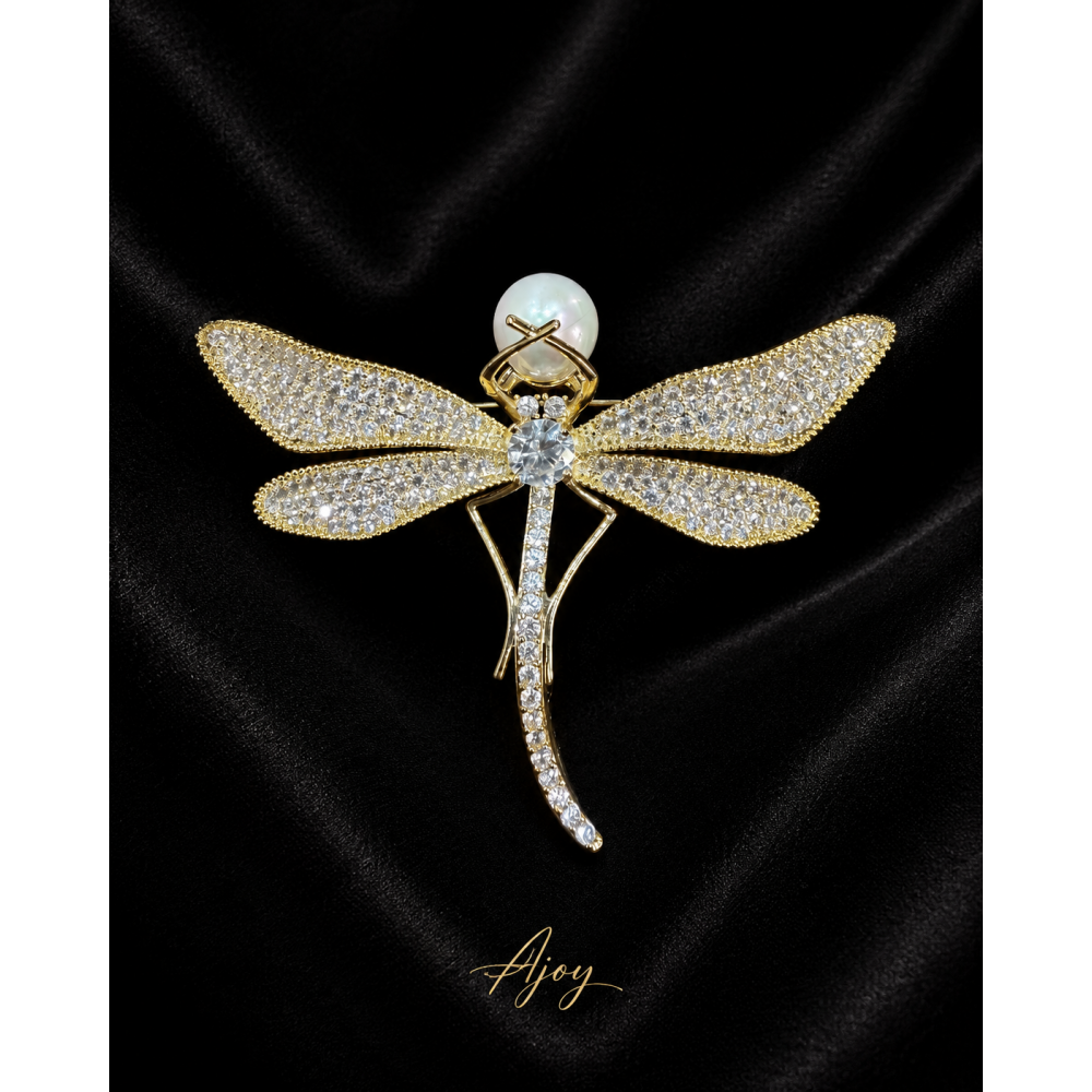 Broșă Pearl Wing Dragonfly Broșă Pearl Wing Dragonfly