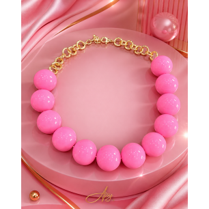 Colier Candy Orbit Roz