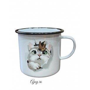 Cana Metal Model Pisica